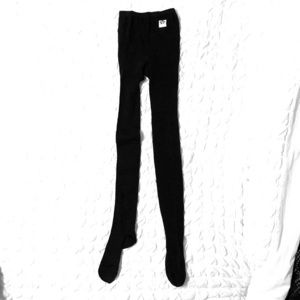 Mini Rodini Knit Black Tights